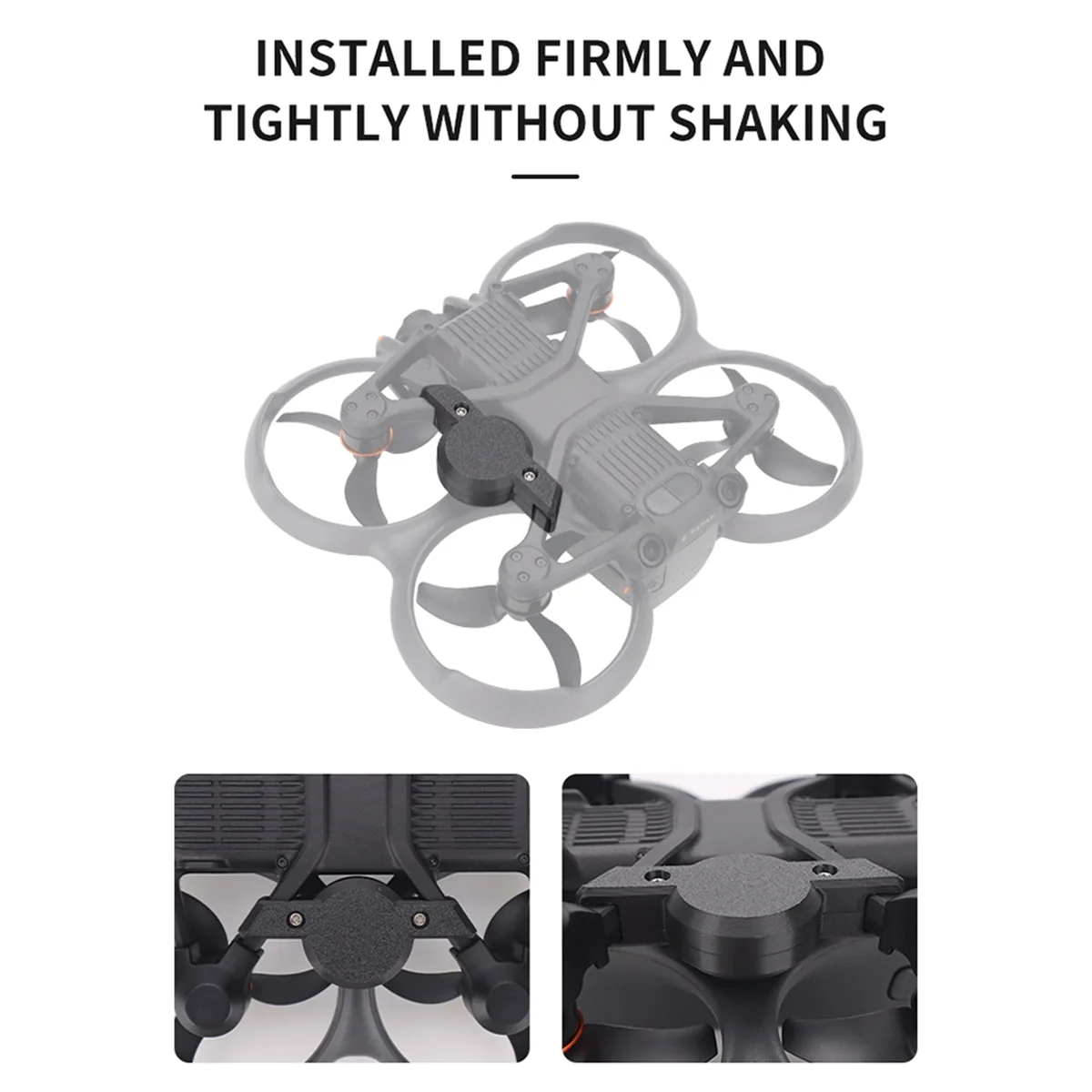 Positioner Bracket for Dji AVATA 2 Airtag Holder Mount Air Tag Case for Avata 2 Drone Locator Protective Holder_A02I