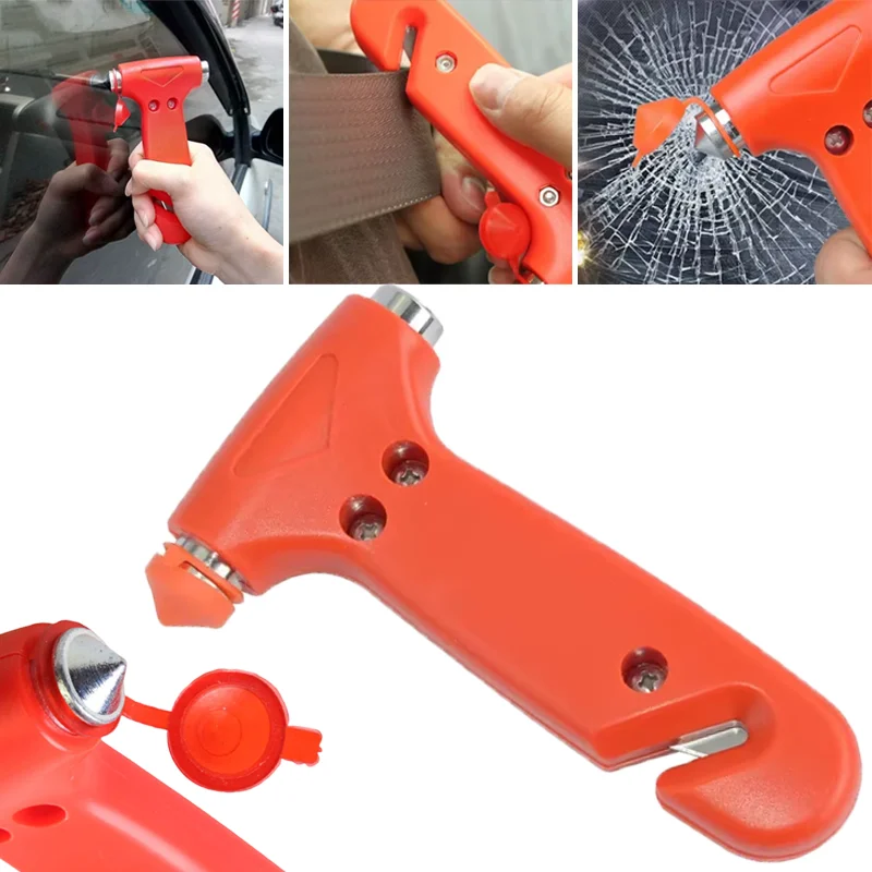 

Two-in-One Car Safety Hammer High-quality Universal Necessary Emergency Rescue Escape Tool Auto Interior Tools Accessories