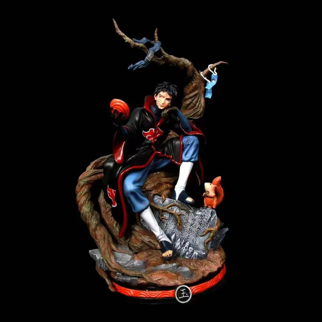 

Коллекционная фигурка Наруто Учиха Обито Акацуки GK: модель-игрушка для декора рабочего стола, подарок для фанатов аниме