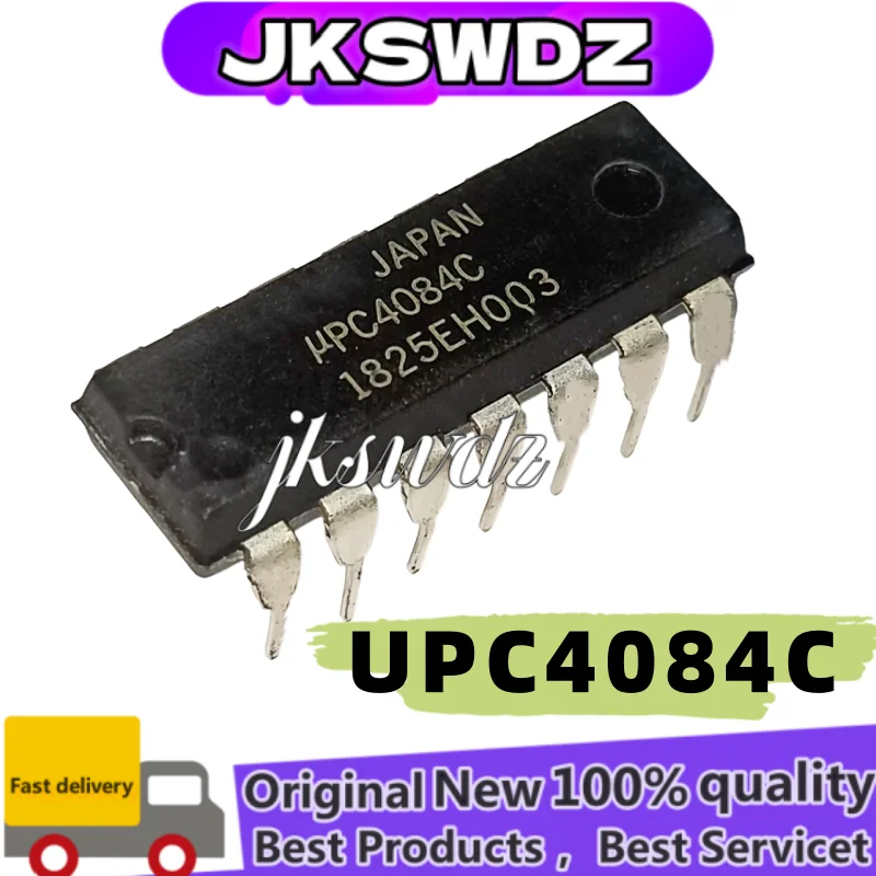 

10 units/lot 100% new UPC4074C UPC4084C DIP-14