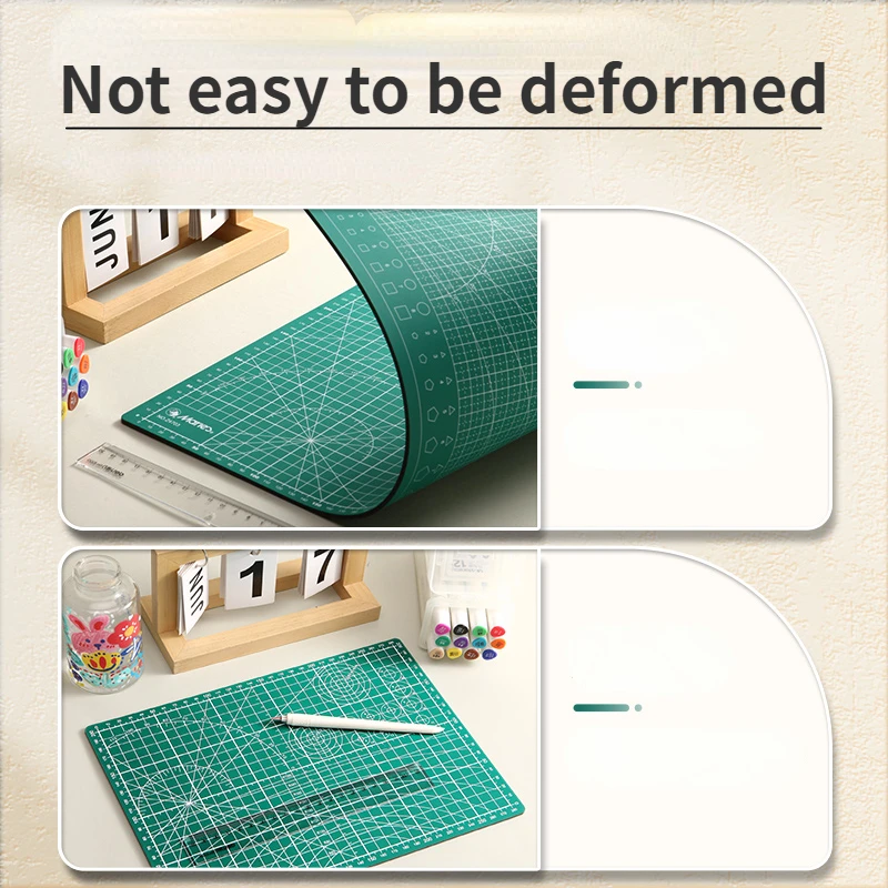 A3/A4/A5 handgemaakte snijmat dubbelzijdig gebruik snijplank PVC snijbestendige desktop beschermende mat Art Tool Supplies