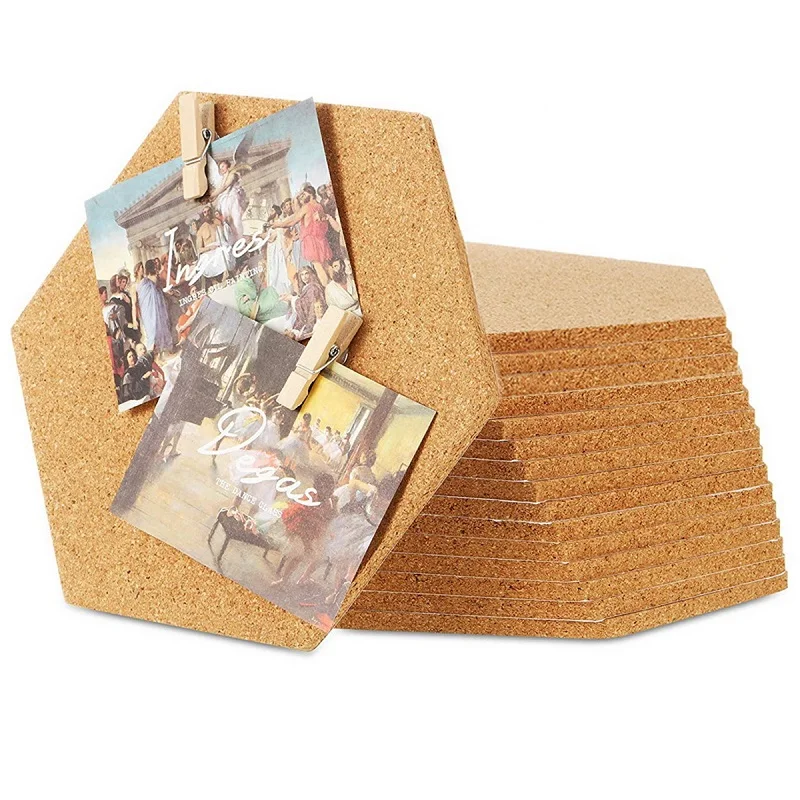 1/2/4/6 قطعة ورقة صغيرة قابلة للإزالة لوحة الفلين جدار لزجة ملاحظة المجلس لطاولة دبابيس الرسائل RMB01 #3