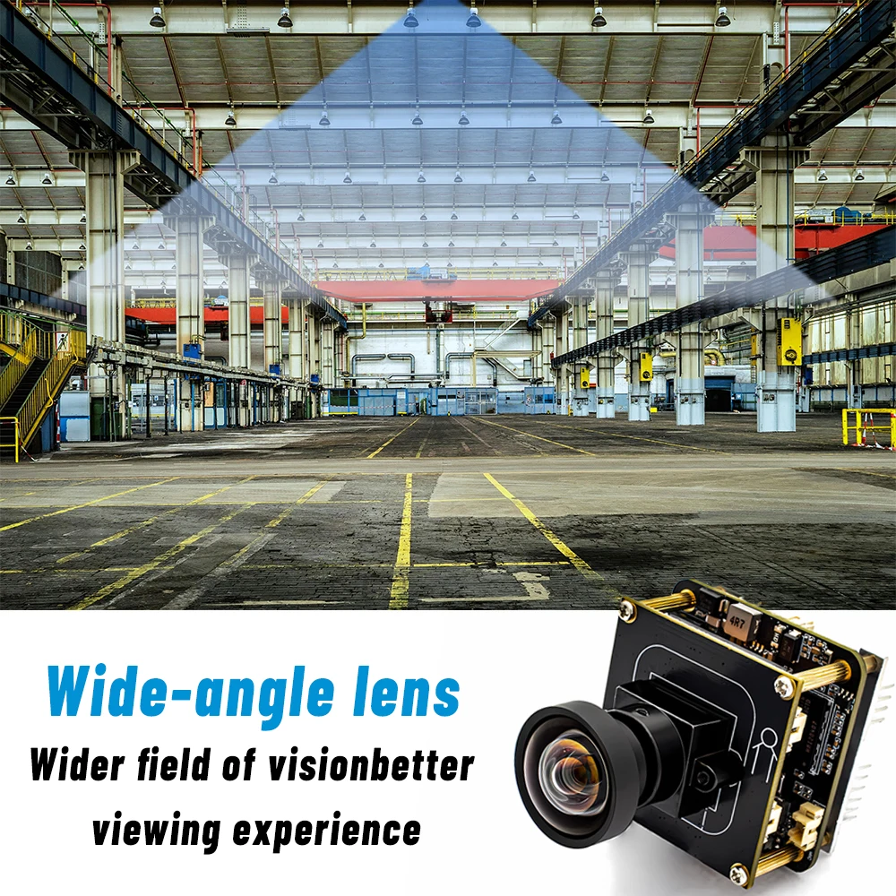 WGWK Ultral 4K Super Starlight IP Camera Board IMX678+Hi3519DV500 High Sensitivity Wide Dynamic Range CCTV Security Camera Board