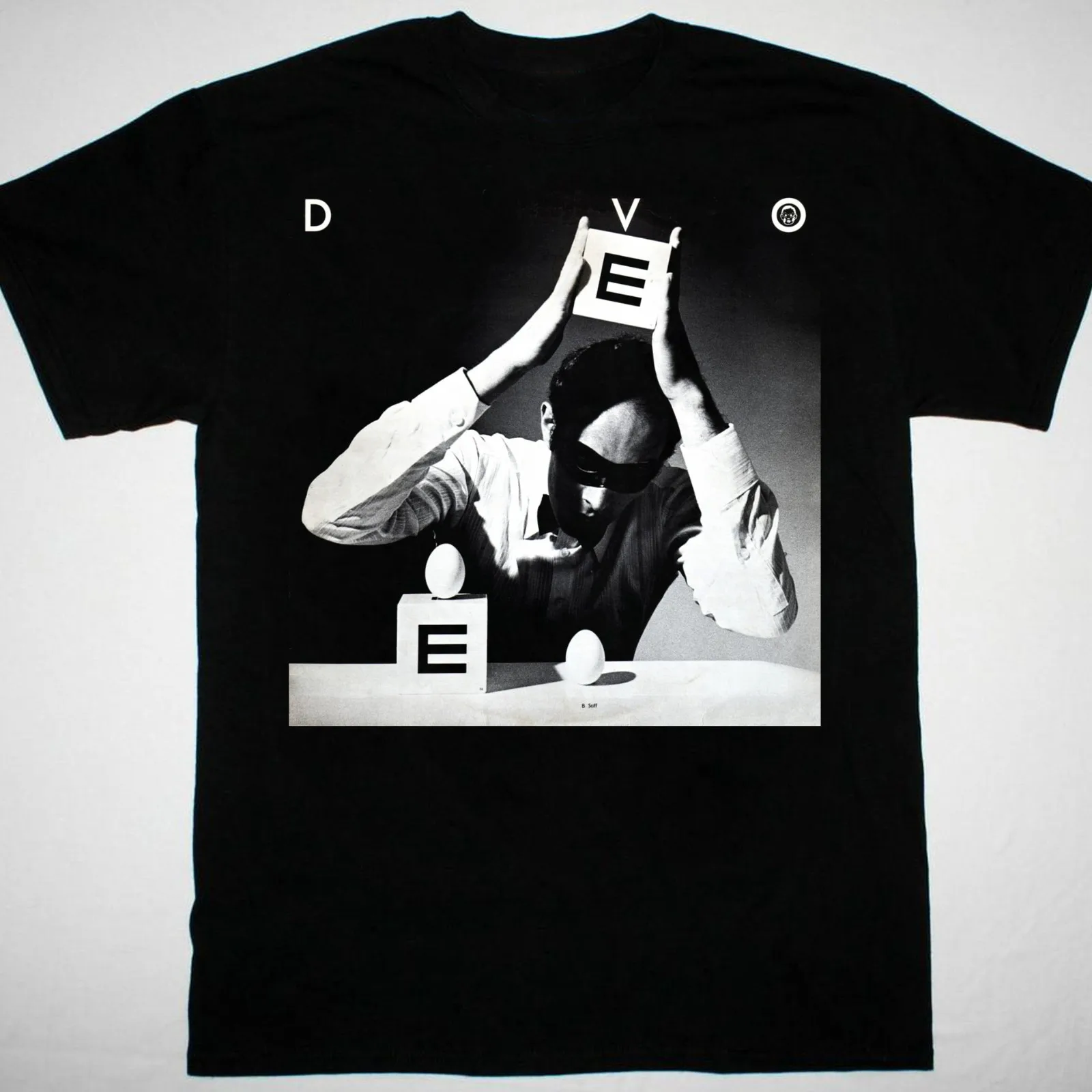 

Футболка с альбомом рок-группы Devo, черная, все размеры от S до 5Xl, унисекс