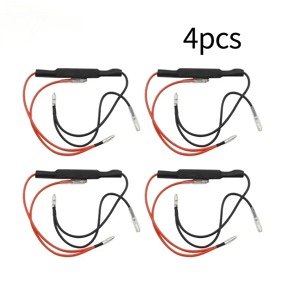 

Универсальная мигалка для мотоцикла, 12 В, светодиодный индикатор указателя поворота, адаптер резистора, решение не вспывается или быстрая вспышка