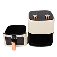 Electric Kitchen Fryer Air Cooker Oilless Multifunction Full Automatic 5.5L Large Capacity for Home Electric Kitchen Cooker