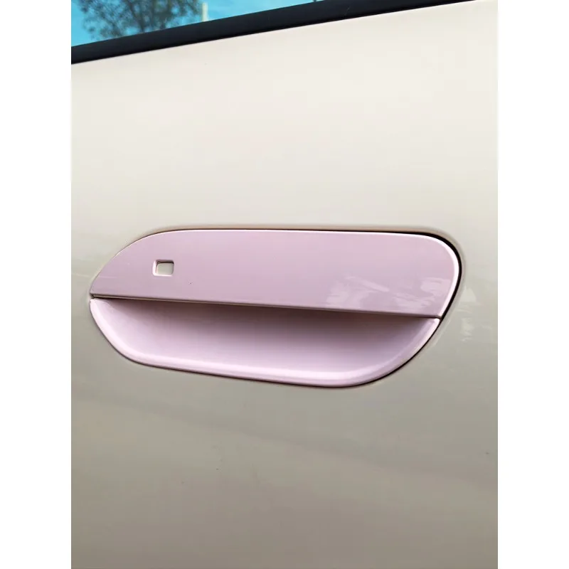 For Door Handle Sticker, Outer Handle Decorative Sticker, Door Bowl Scratch-proof Color Change Door Handle Modification Patch