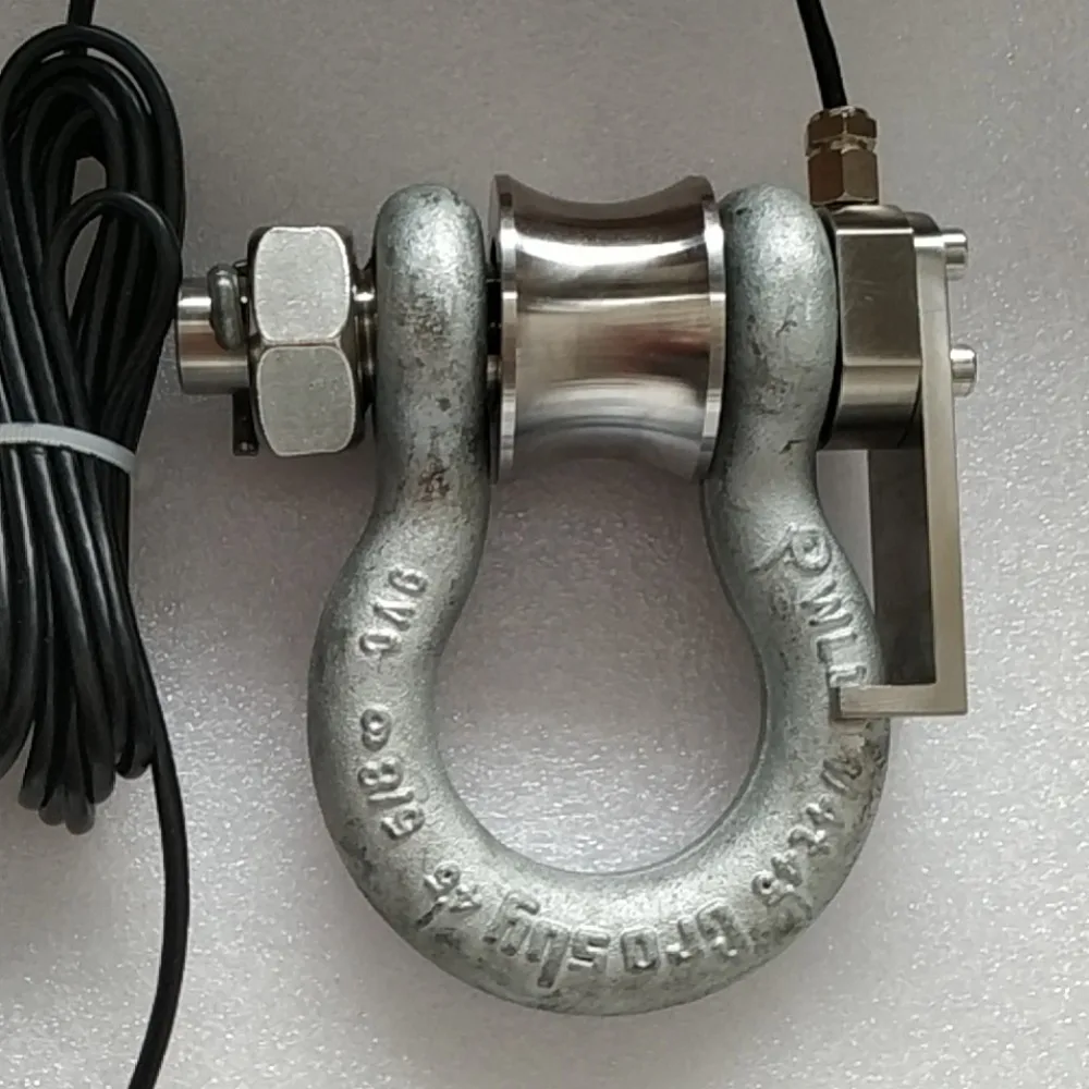 1t High Precision Stainless Steel Force Measurement Shackle Cable Load Cell