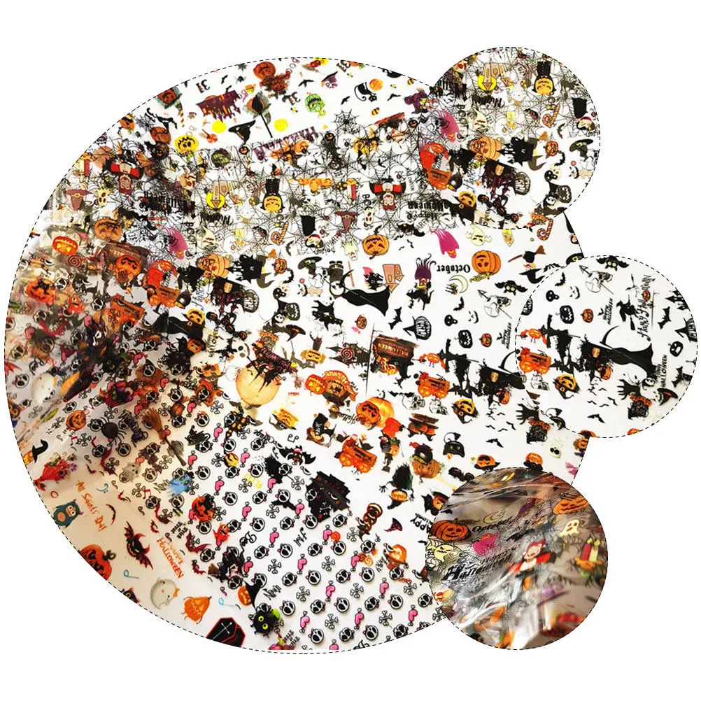 Disposable Nail Stickers for Nails Decal Manicure Strips Long Lasting Transfer Paper