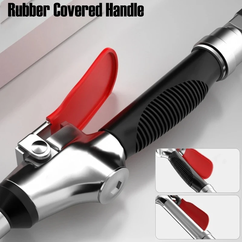 Industrial Air Blow Gun Telescopic Aluminum Alloy Air Flow Nozzle High Pressure Dust Cleaning Pneumatic Tools Dust Blowing Gun