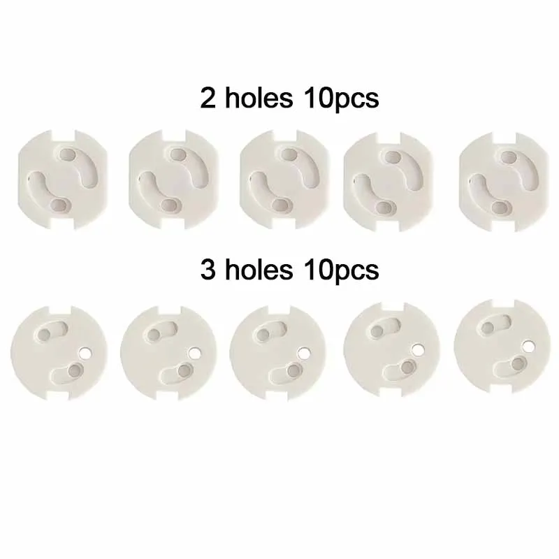 

20pcs Kids Sockets Cover Plugs Baby Safety Electric Socket Outlet Plug Protection Children Security Safe Lock Cover