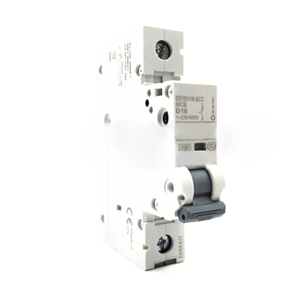 New for Siemens 5SY6116-8CC 1P 16A 230/400V Guide Rail Installation Mini Circuit Breaker Module