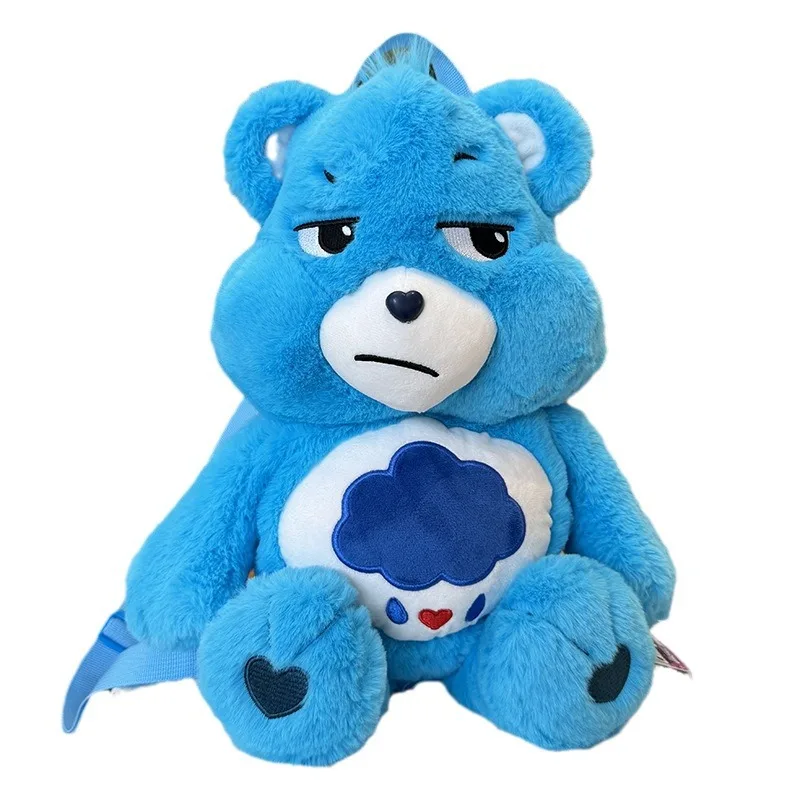 45Cm Anime Cartoon Rainbow Bear Plush Toy Y2K Creative New Care Bears Plush Doll Backpack Fashion Cute Backpack Gift for Friends