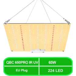 65W Full Spectrum LED Grow Light Veg and Bloom Phytolamp Sunlike Growing Lamp for Indoor Plant Greenhouse Tent