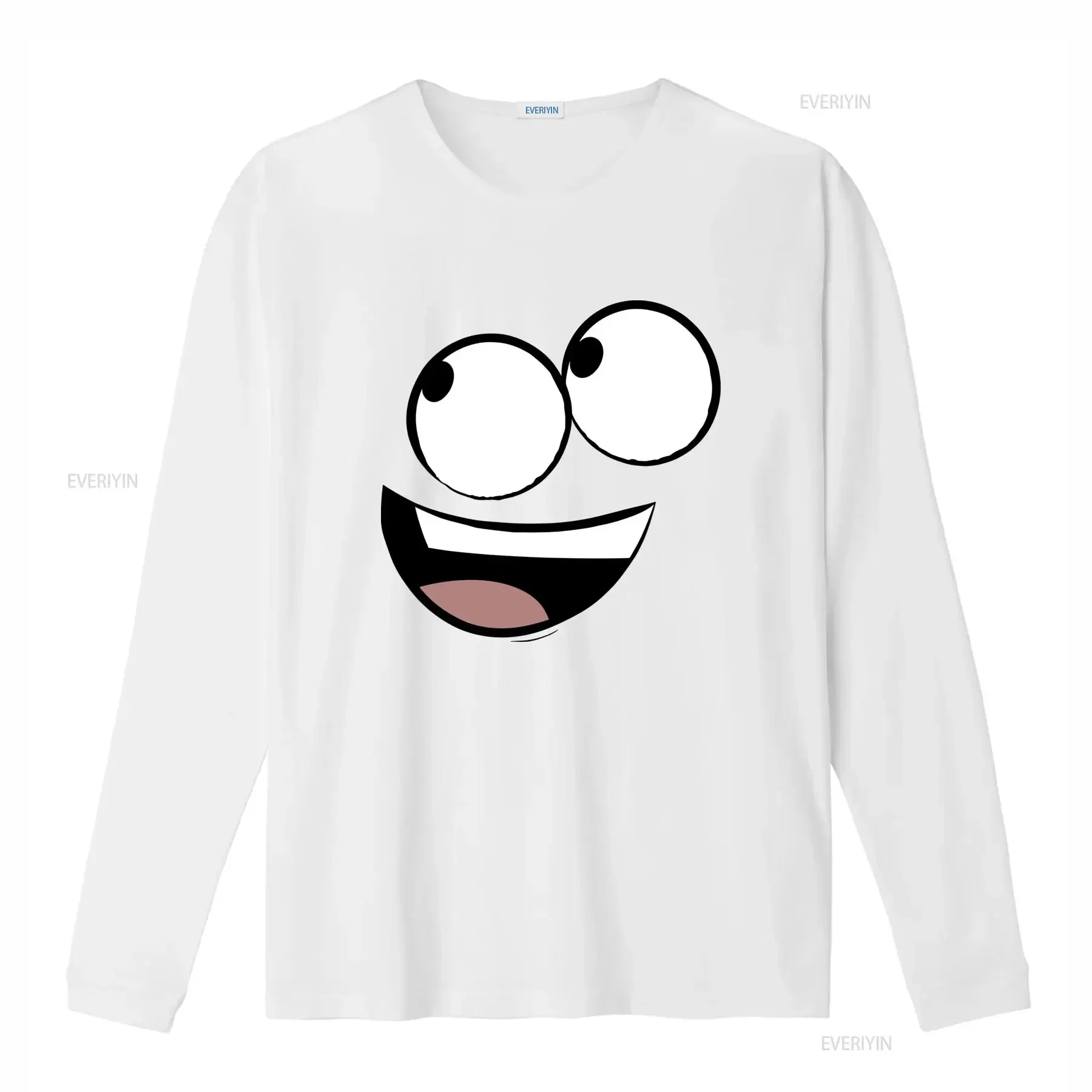 Fosters Home For Imaginary Friends Blue Face Print Mens Licensed T Shirt Royal vintage Washed streetwear Comfortable Stylish