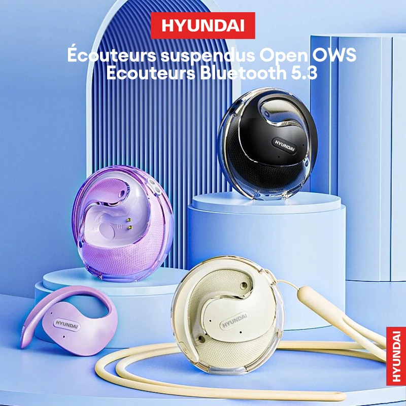 HYUNDAI-Écouteurs sans fil X15 Pro, Bluetooth 5.3, Écouteurs t26, Longue durée de vie de la batterie, Qualité sonore HIFI, Téléphone de sauna, Appel HD intelligent, Choix