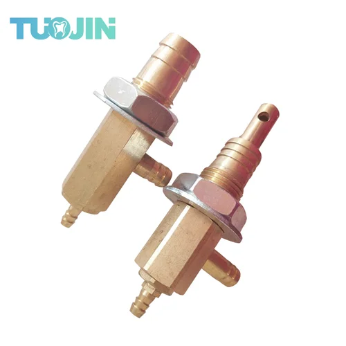 Imagen 2 del producto Válvula de latón para silla de dentista, pieza de repuesto para unidad Dental, clínica Dental