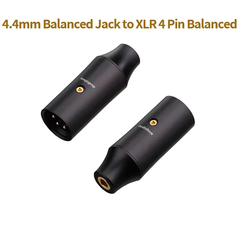 Adaptador XLR a 4.4mm, Adaptador 4.4mm a XLR, Adaptador 4.4mm a XLR Balanceado, 4.4mm a XLR Balanceado Macho, 4.4mm a XLR