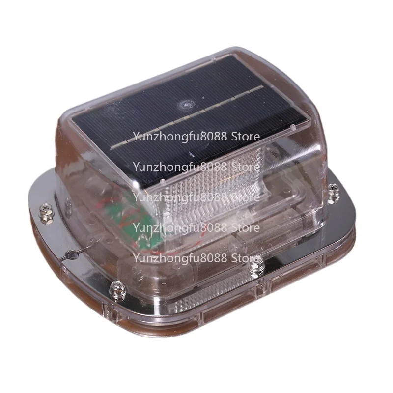 

Marine LED Solar Beacon Network Beacon Light Positioning Light Signal Light Positioning Flashing Three-color