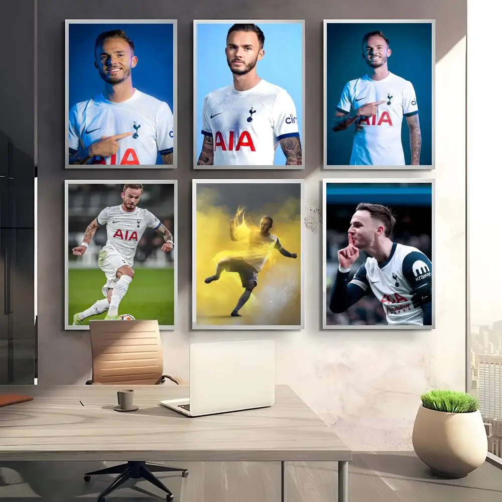 J-James Maddison Poster HD art sticky wall waterproof home bedroom bar aesthetic decoration
