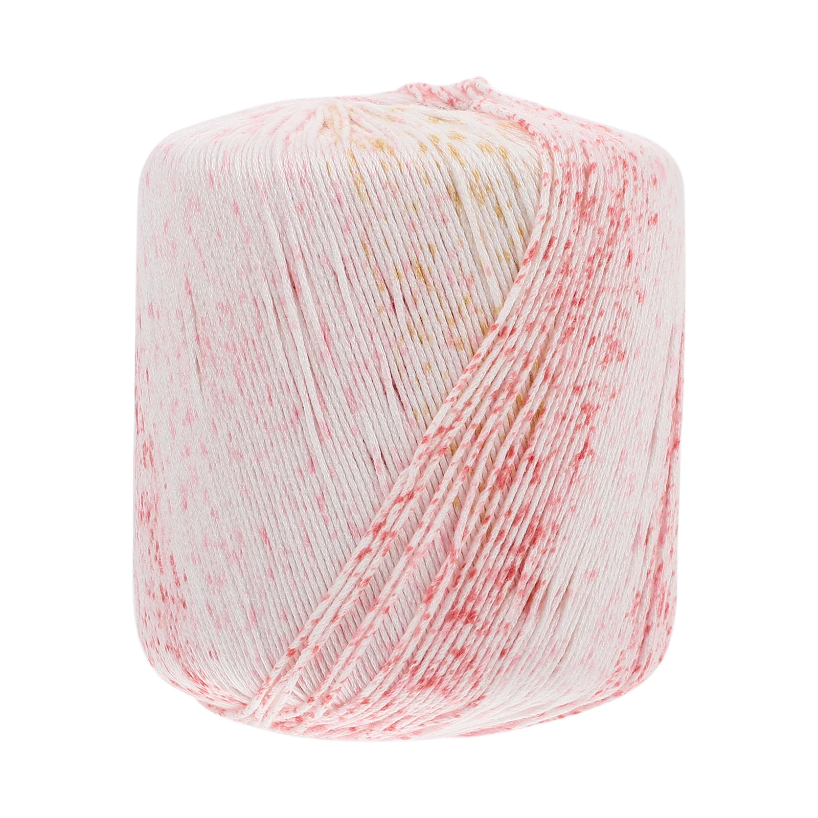 

1 Roll Thick Soft Cotton Yarn For Knitting Crochet Diy Crafts Durable Comfortable Handmade Weaving Rope Multicolored Gradient