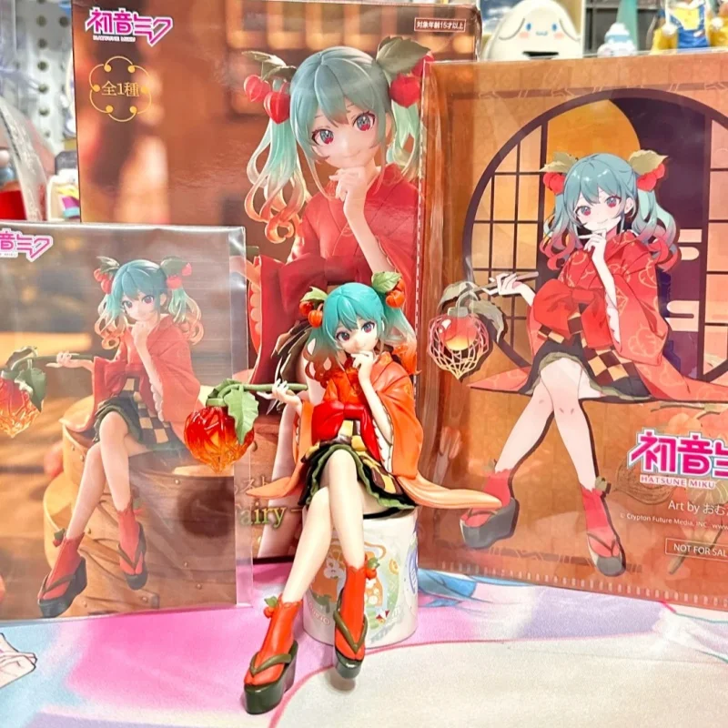 フリュー初音ミク-アクションフィギュア-インスタントラーメンの重さ-‌-花の妖精-冬の桜スタイル-pvcモデルコレクション人形おもちゃギフト