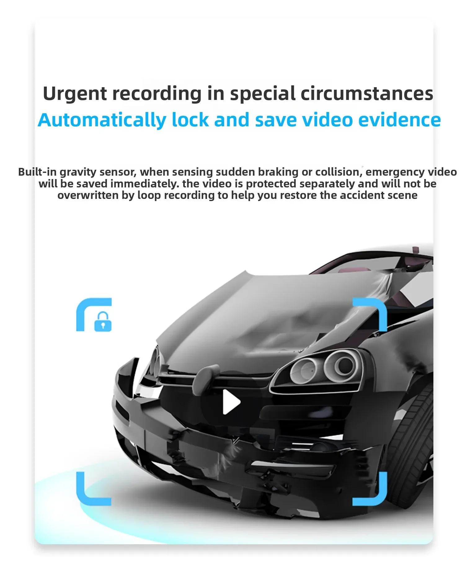For Chery ICAR V23 03T Dash Cam Stream Media Mirror Digital Signal HD Night Vision monitoring Touch Screen Video Recorder detail image 13