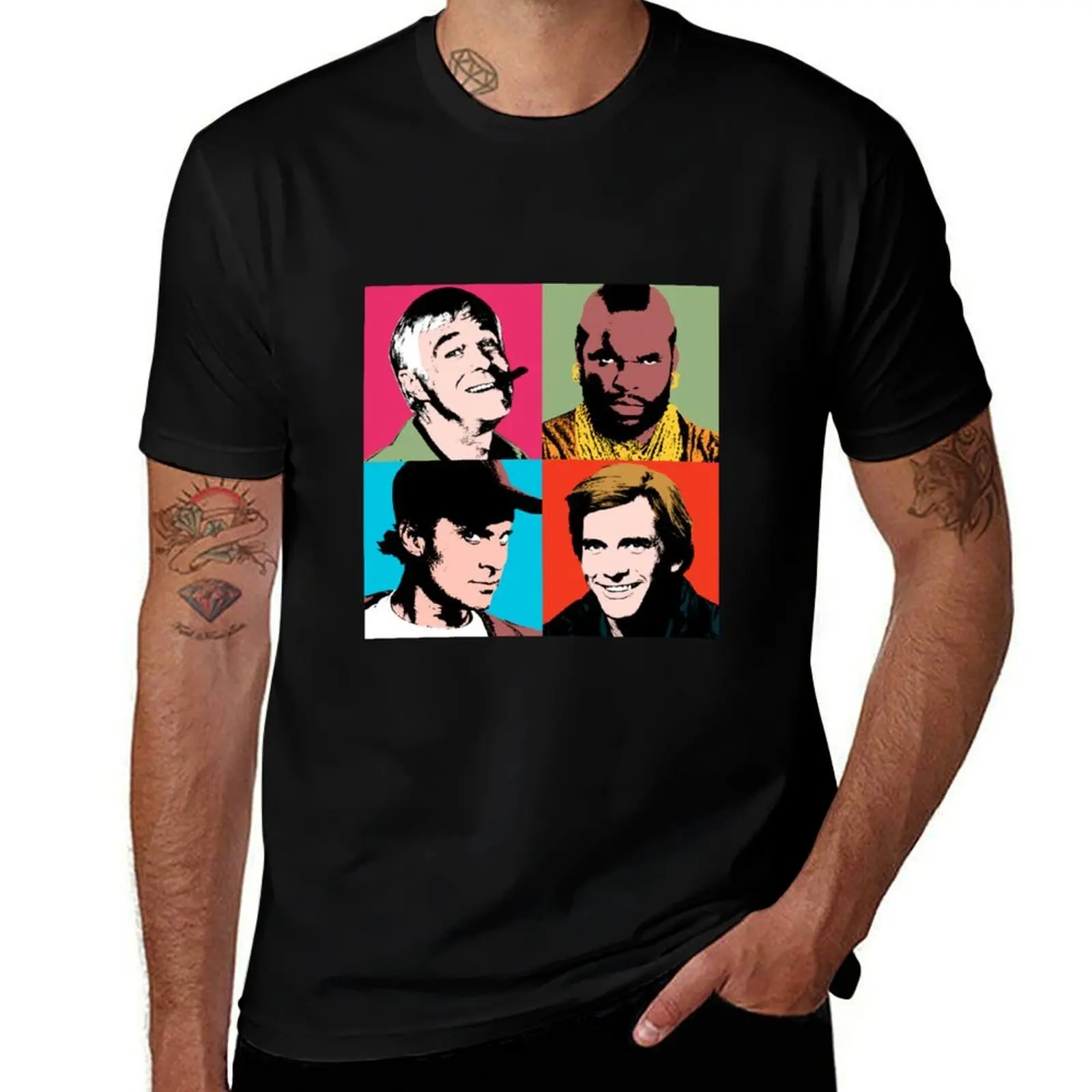The A-Warhol Team Shirt T-Shirt Urban Style Print T-Shirt