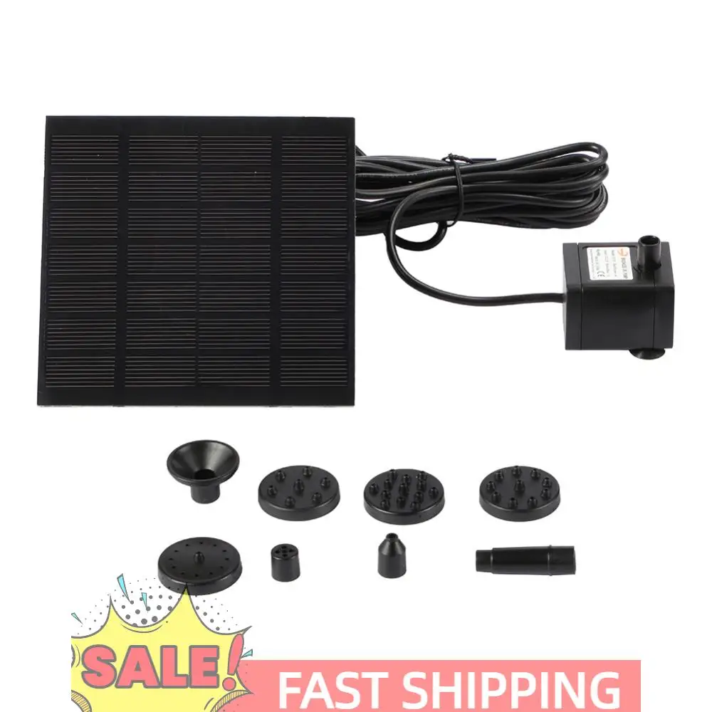 

7V 200L/H PET Pump Aquarium Fish Tank Fountain Pool Solar Panel Water Pump Kits for Outdoor Traveling Supplies