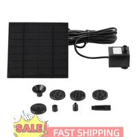 7V 200L/H PET Pump Aquarium Fish Tank Fountain Pool Solar Panel Water Pump Kits for Outdoor Traveling Supplies