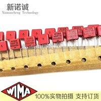 5PCS/10PCS/50PCS/Lot WIMA MKP10 3300PF 3N3 630V 630v3300PF 0.0033UF foil film capacitor 630V3n3 332 630V332 Foot distance 7.5MM