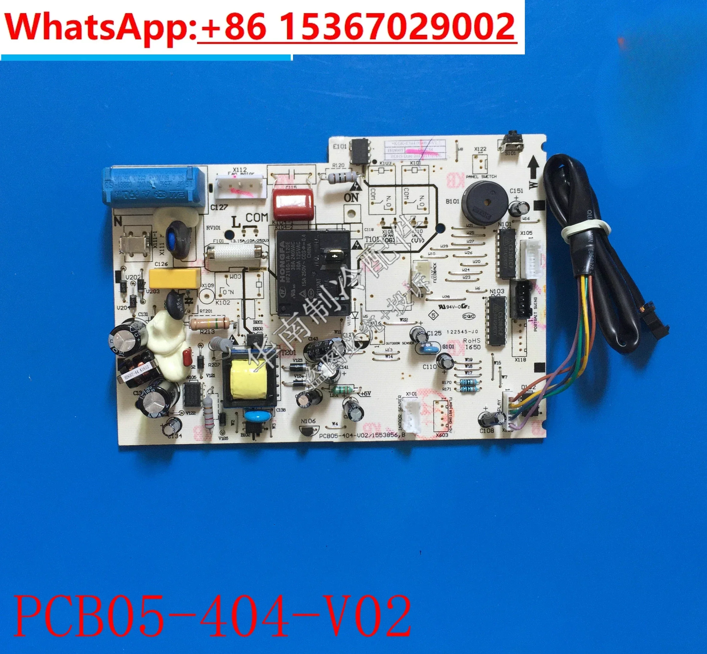 Main board PCB05-404-V02 1553856, B PCB05-431-V02 (1832659, B)