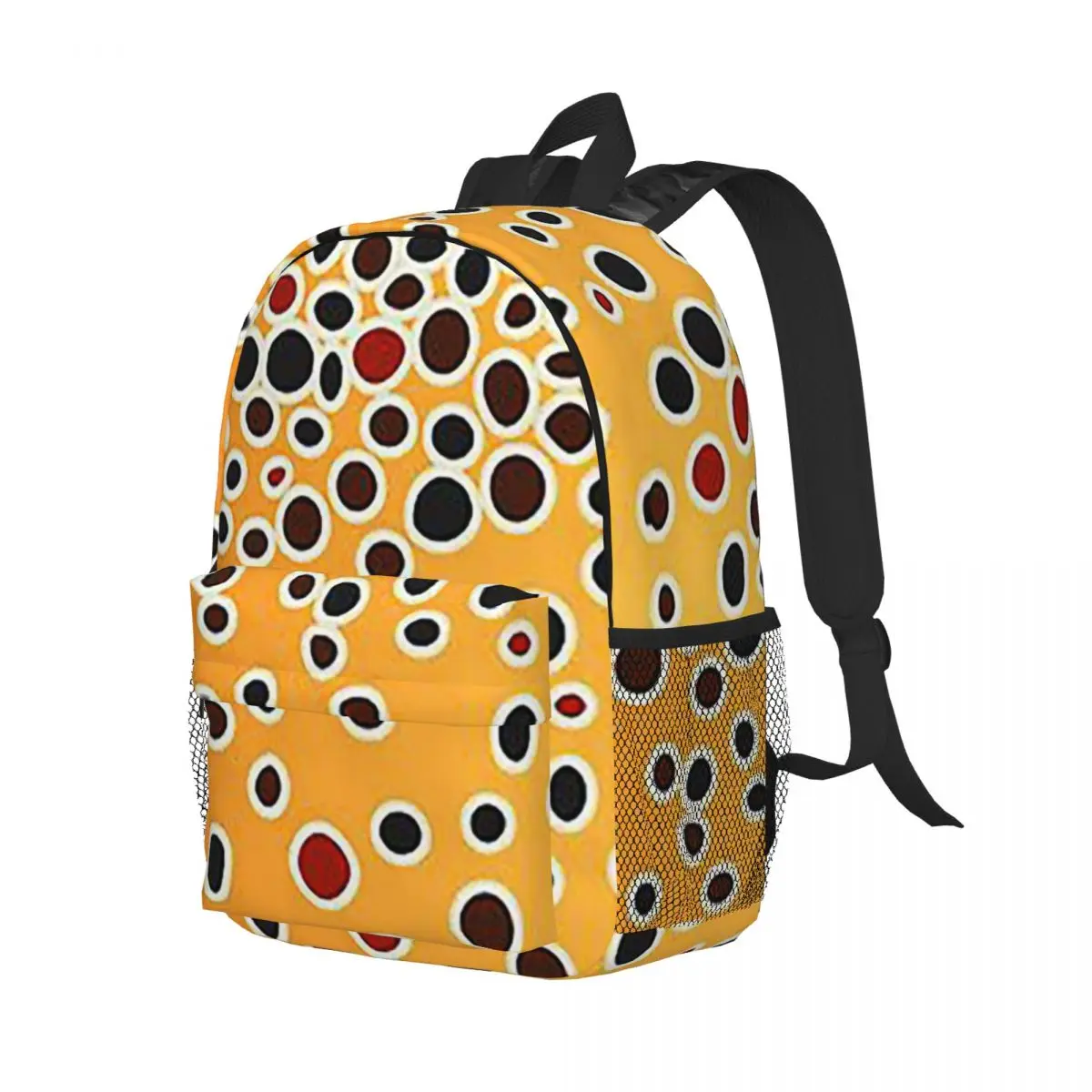 Brown Trout Skin Backpack Student Boys Girls BookBag Men Women School Bag Computer Shoulder Bags