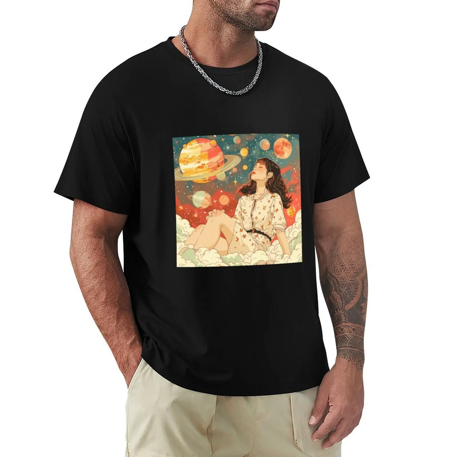 

Girl of Cosmic Dreams T-Shirt funny meme t-shirts blacks graphics T-shirts man mens workout shirts