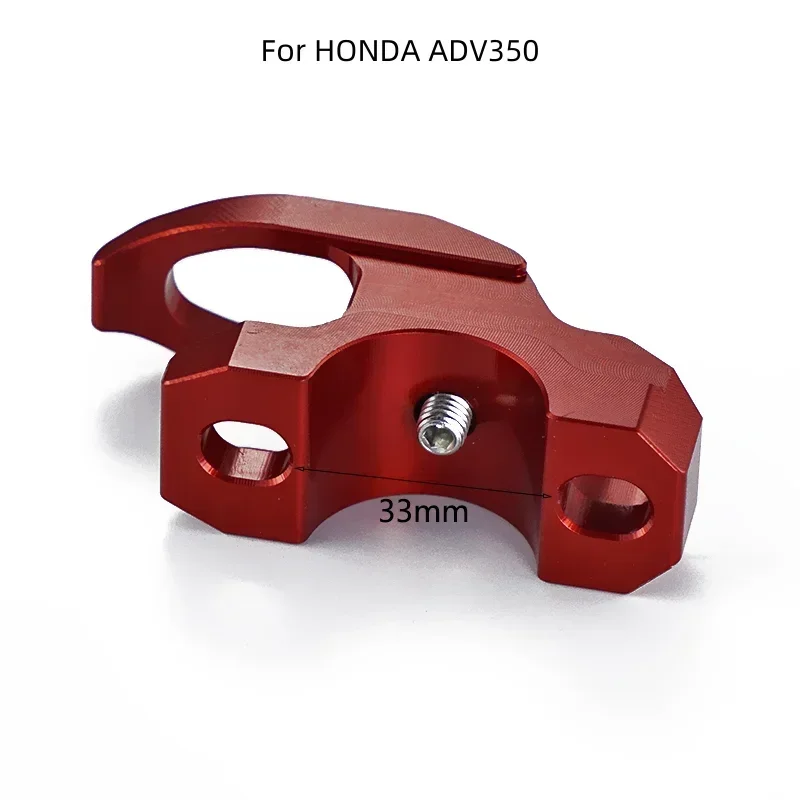 Soporte de cilindro maestro de freno CNC para motocicleta, abrazadera de equipaje, gancho para casco, para HONDA ADV350 ADV 350 2021 2022