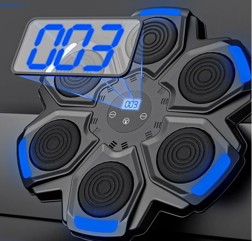 2026 For Smart Music Boxing Trainer Wall-Mounted Home Boxing Wall Target With EVA & ABS Materials Kids Music Boxing Machinepromo