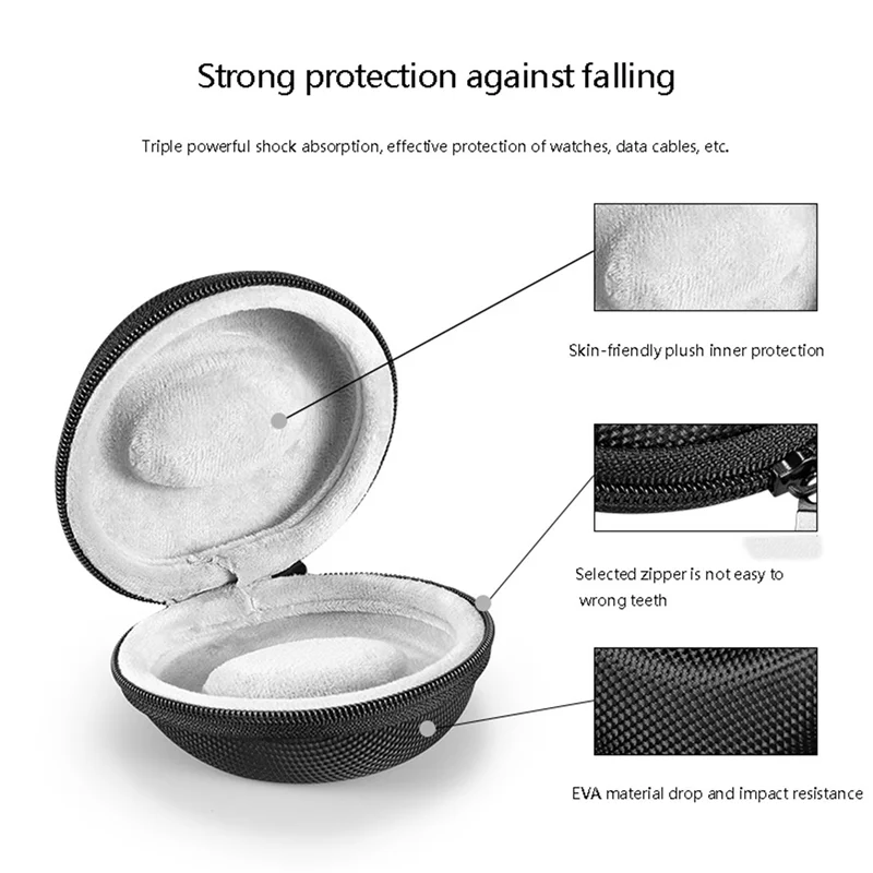 A55T 10X Smartwatch Carrying Case Travel Storage Box EVA Watch Protector Portable Jewelry Hard Case For Wristwatches
