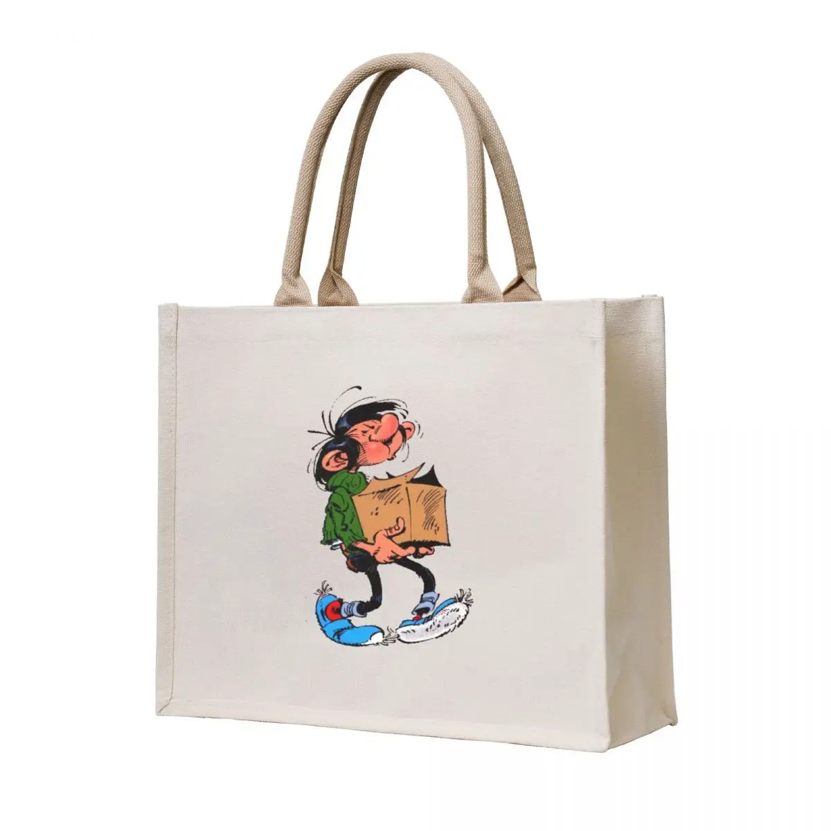 

Gaston lagaffe Tote Bag shopper bags Women's bag sac pour femme large tote bag