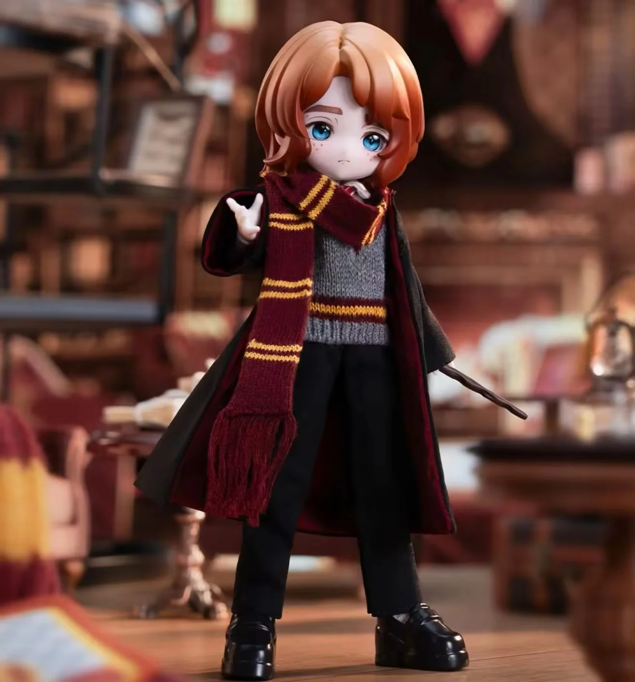 New Genuine Harry Potter Bjd Blind Box Character Figure Hermione Granger Mystery Box Ron Weasley Anime Figures Trendy Play Gift view 3