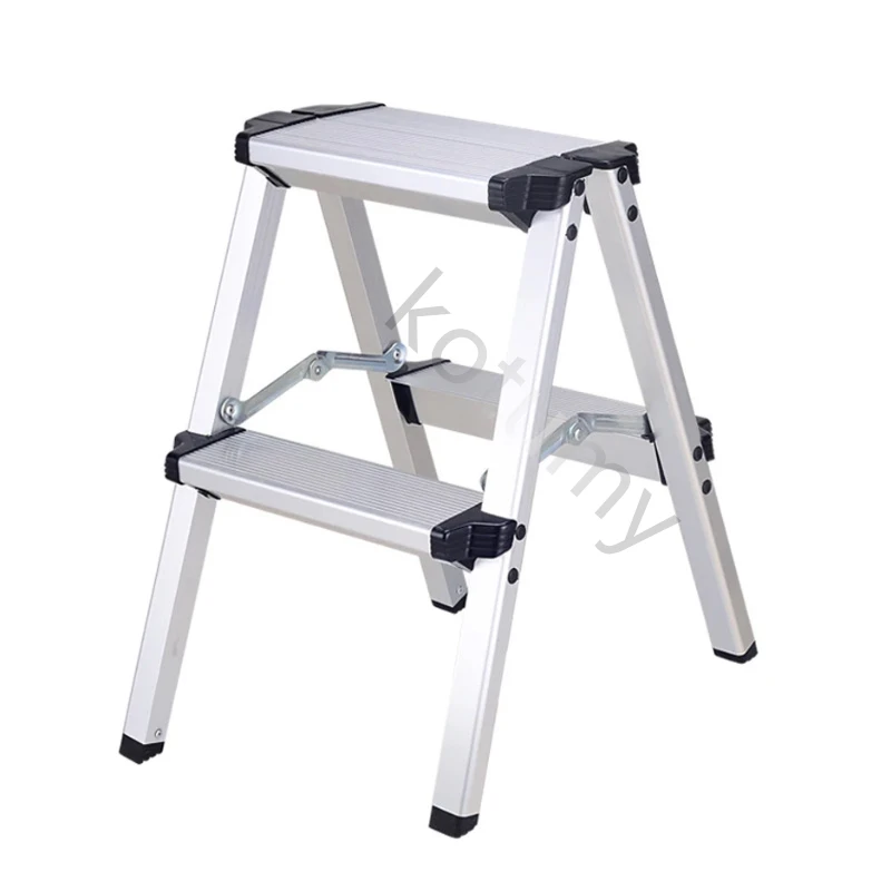 Multifunctional Folding Ladder Aluminum Alloy Telescoping Ladder Two-stage Three-stage Four-stage Household Ladder