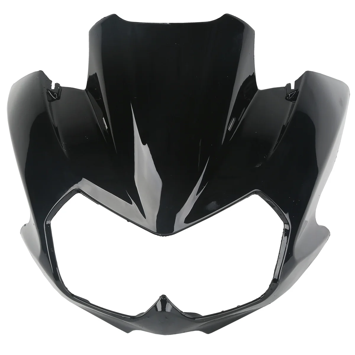 Moto Superiore Anteriore Carenatura Cowl Naso Cockpit Maschera Per Kawasaki Z750 2004-2006