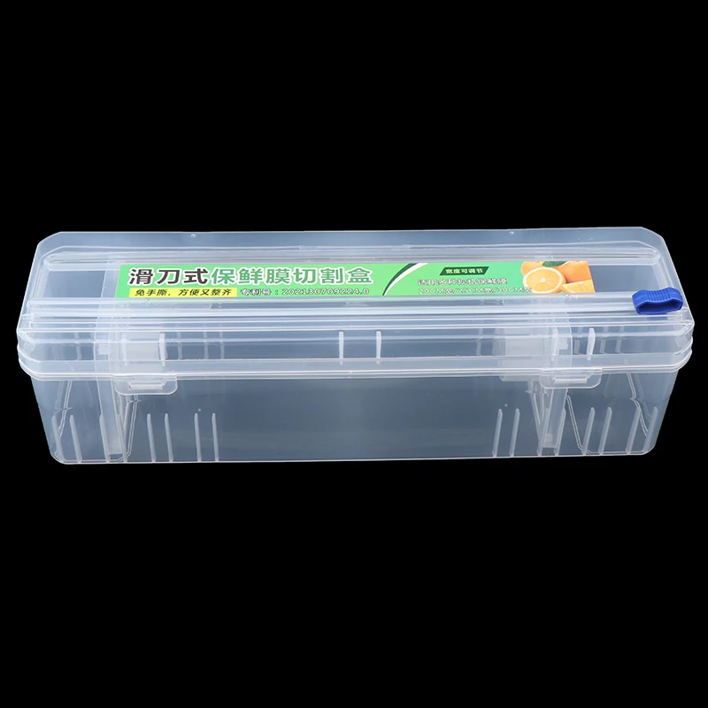 Plastikowe narzędzie do żywności wielokrotnego użytku z regulowanym obcinakiem do folii spożywczej, akcesoria kuchenne, zdrowe.