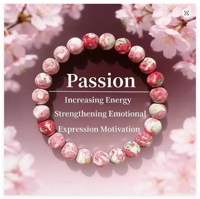 Colorful Imperial Jasper Rose Quartz Beaded Bracelet Women Fashion Jewelry for Love and Friendship bracelet for women charm