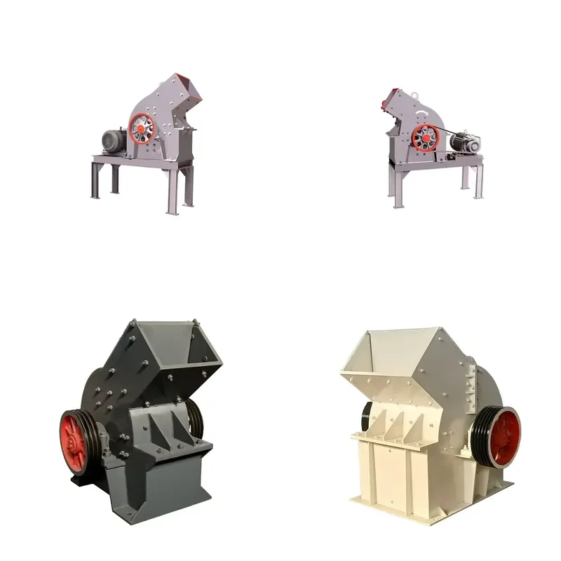 Industrial Machinery Mini Portable Stone Mobile Rock Crushing Hammer Mill Crusher Gravel Quarry Small Rock Machine