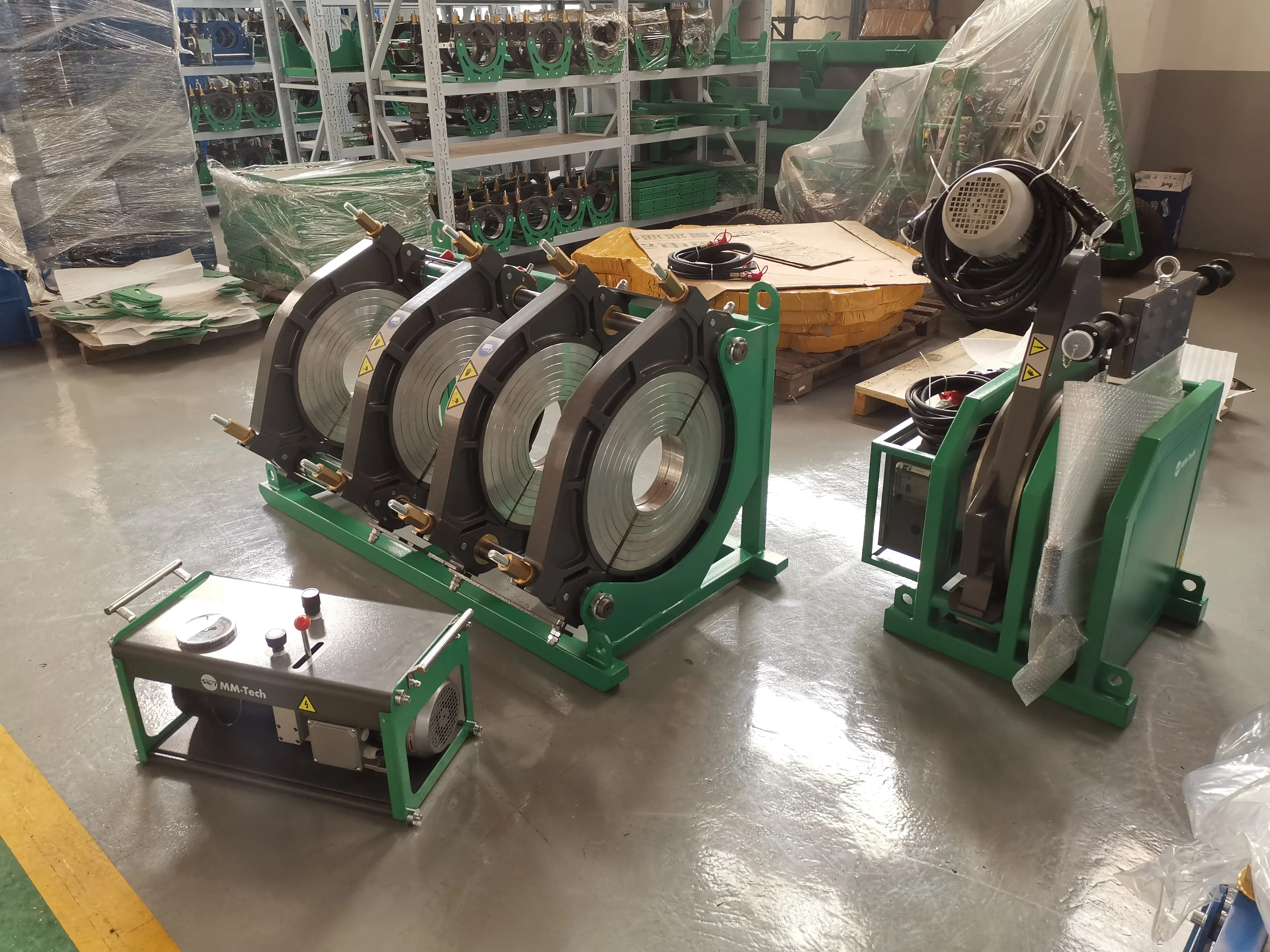 MM-Tech SWT-V500H Hydraulische Stumpfschweißgeräte HDPE-Rohr Stumpfschweißgerät