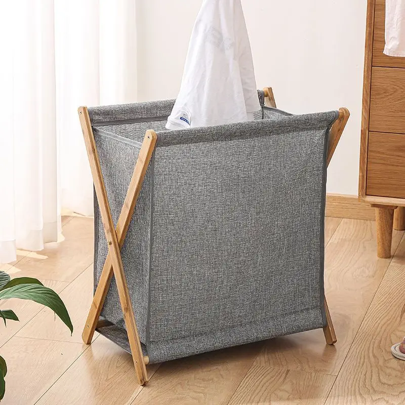 

Dirty Clothes Storage Basket Foldable Home Organizer Basket Collapsible Large Laundry Hamper Waterproof Bathroom Laundry Basket