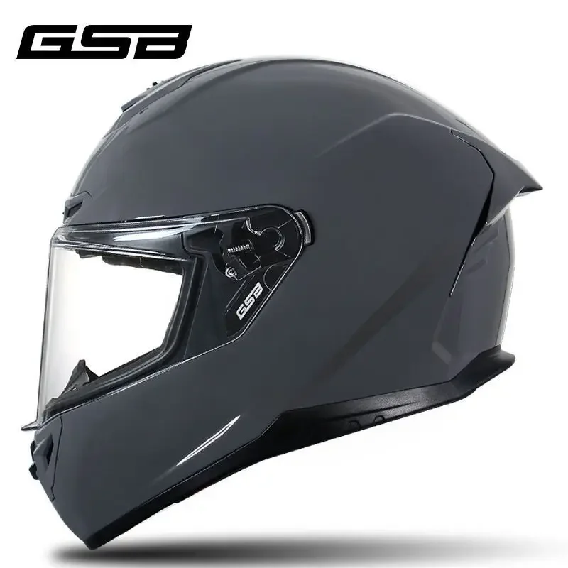 GSB361GT Big Tail Full Coverage Motorcycle Personality Anti-fall Racing Helmet Suitable for Men and Women Four Seasons