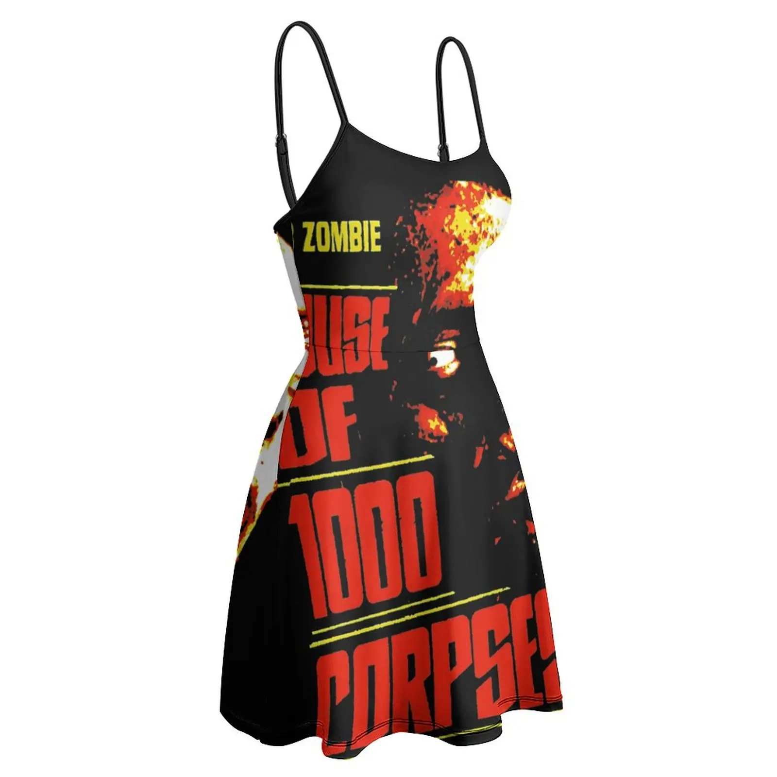 مثير منزل 1000 جثث 2002 خمر المرأة الأساسية فستان بكتافة مضحك الجدة النوادي الملابس النسائية اللباس الجدة