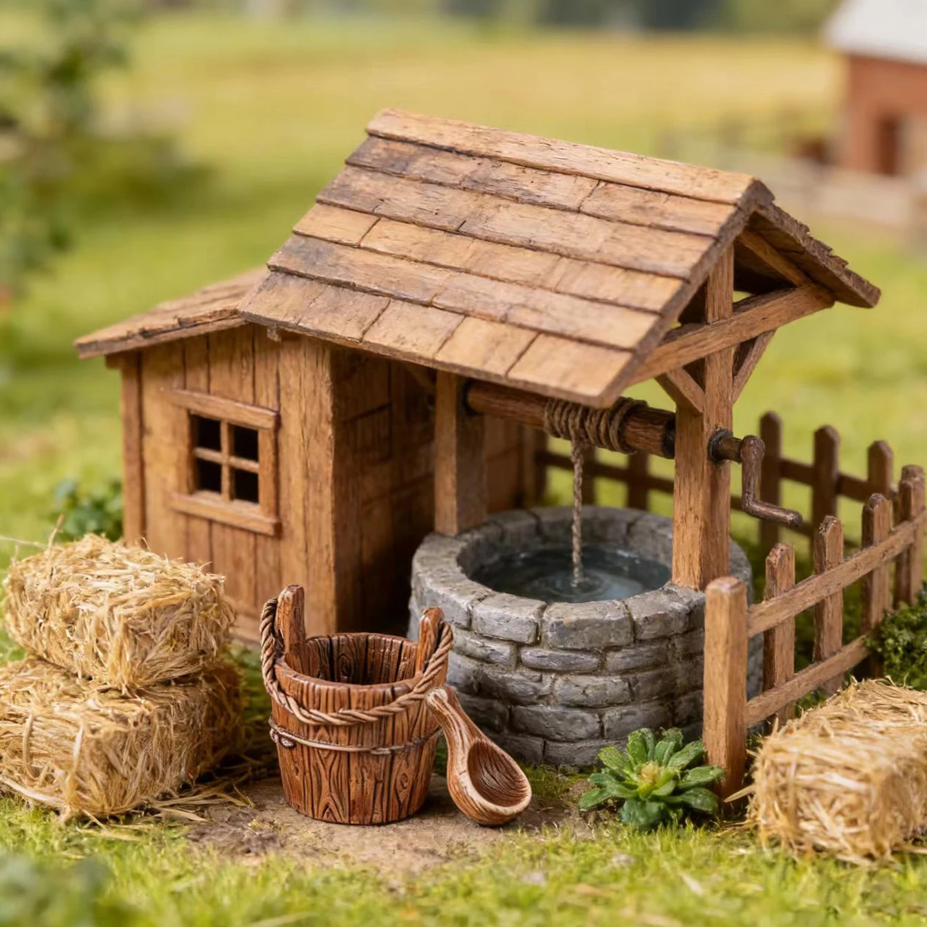 Set Tong Kayu Miniatur Rumah B - Woodworking Diy ulasan dan harga