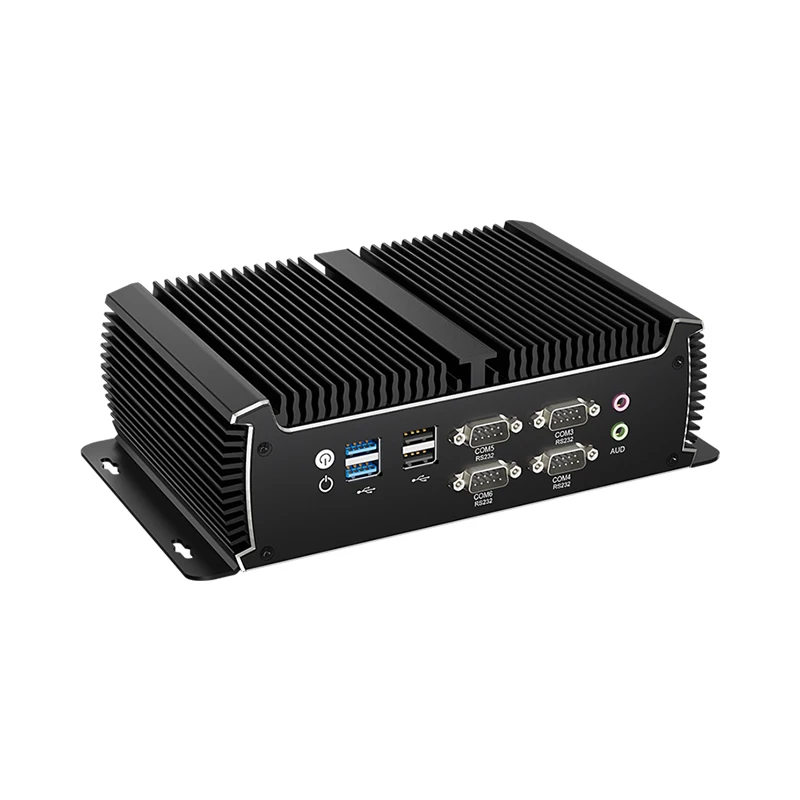 Imagem -03 - Helorpc-fanless Industrial Mini pc 2lan6com gb 128 gb Ddr4 Msats Suporte Win10 11 Linux Wi-fi Bluetooth Computador Firewall Pfense